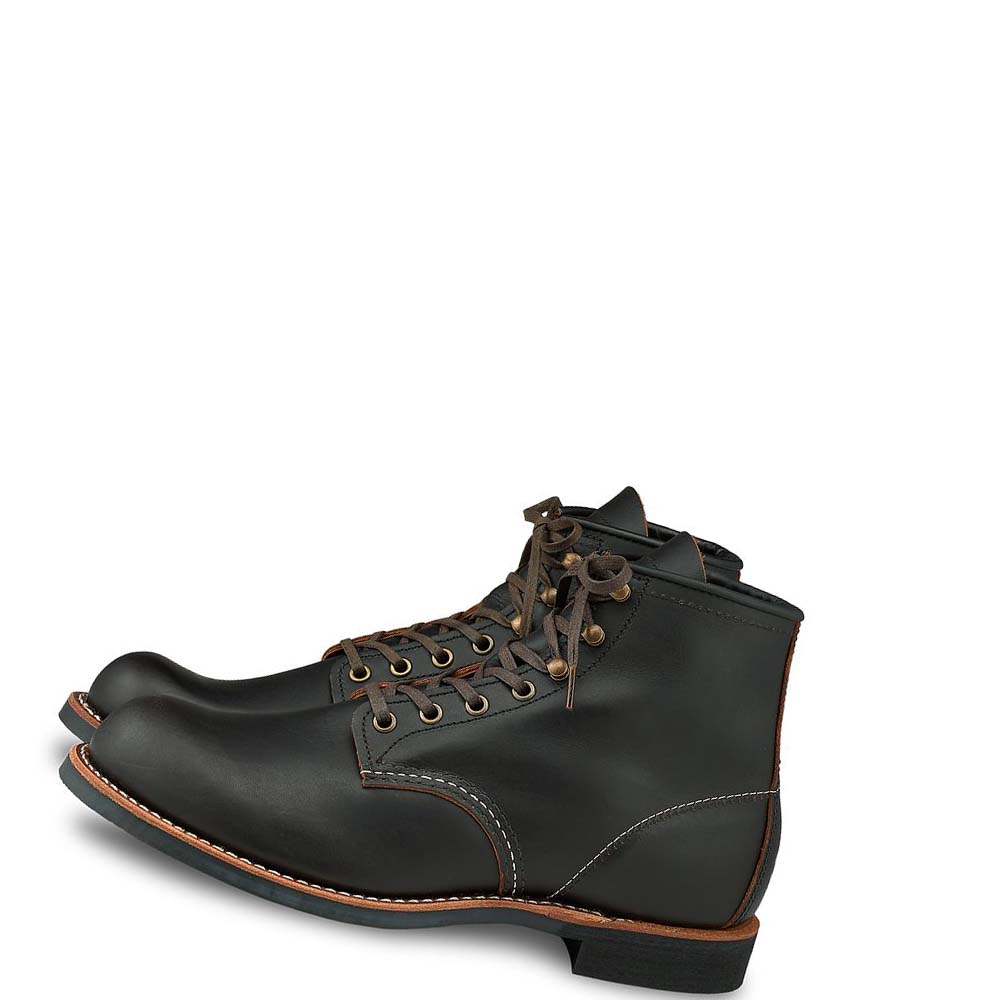 Red Wing Heritage 6-Inch CSA in Prairie Leather Men's Boots Black / Brown | ZA 20LIS